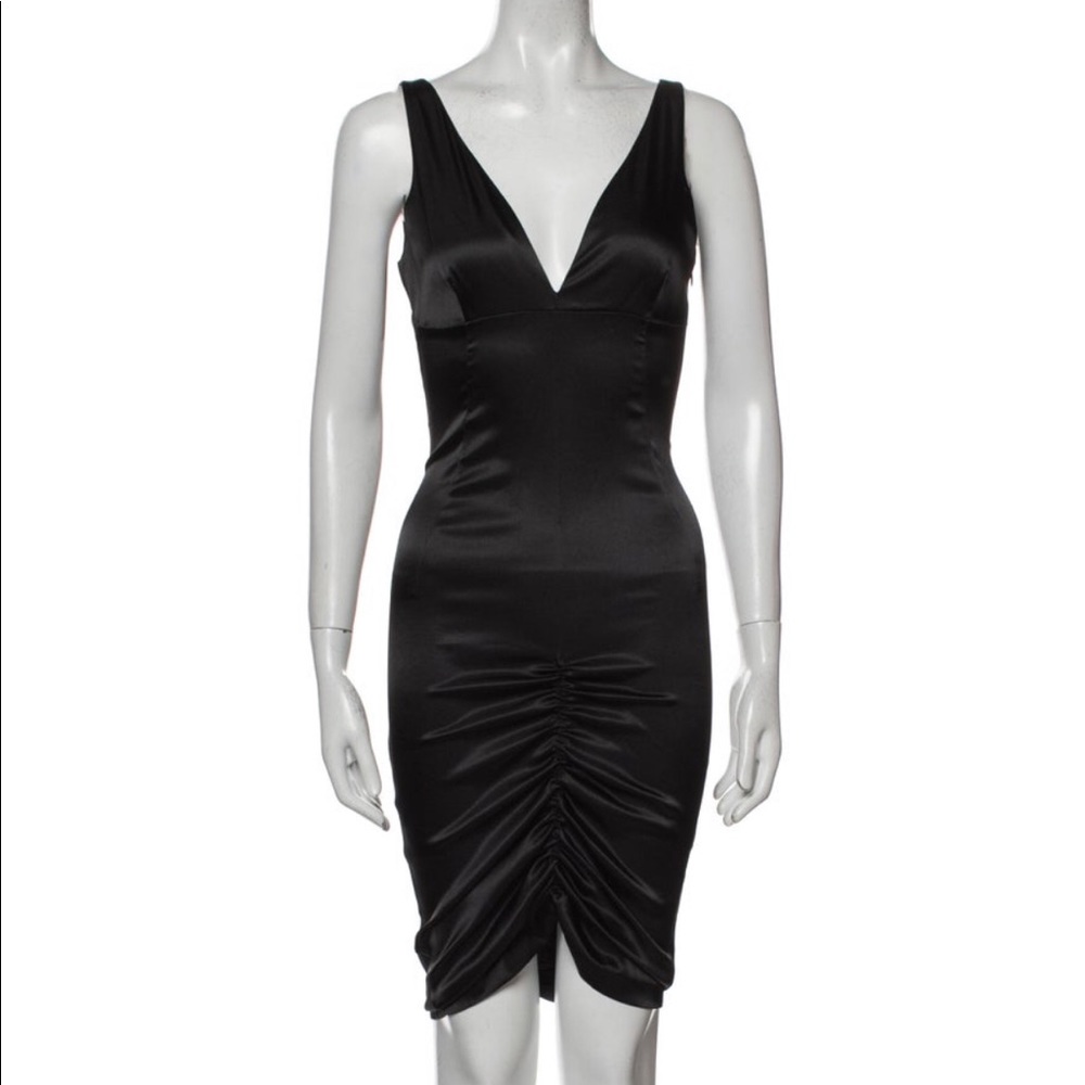 Dolce & Gabbana black mini dress